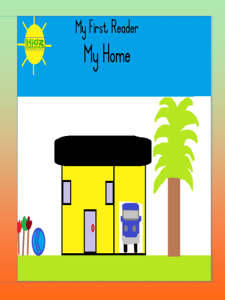 My First Readers - My Home