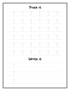 1 Write