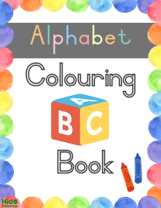 Alphabet Colouring Book