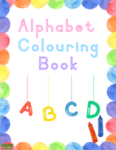 Alphabet Colouring Book