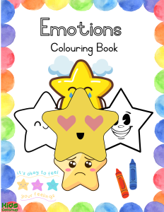 Emotions Colouring Book