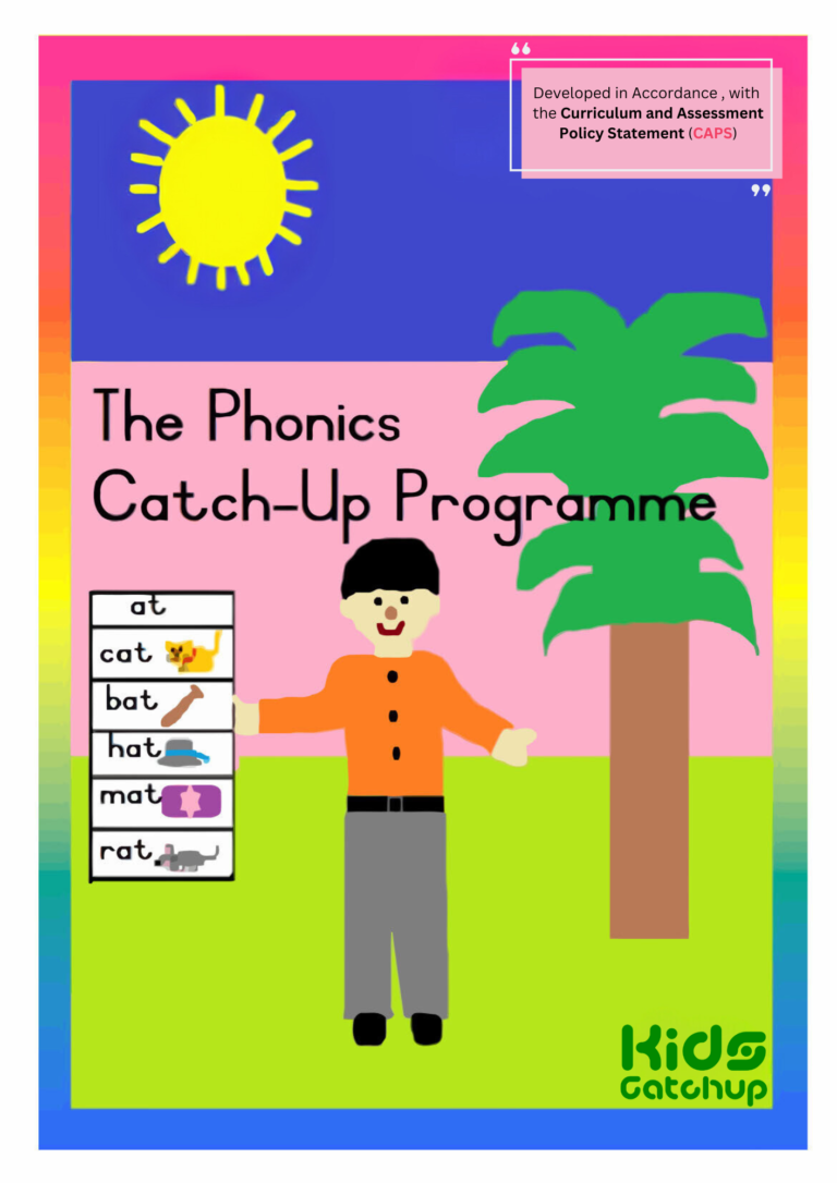 The Phonics Catch-UP workbook cover